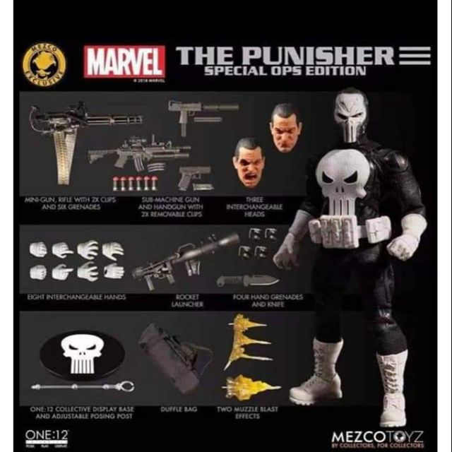 mezco punisher netflix