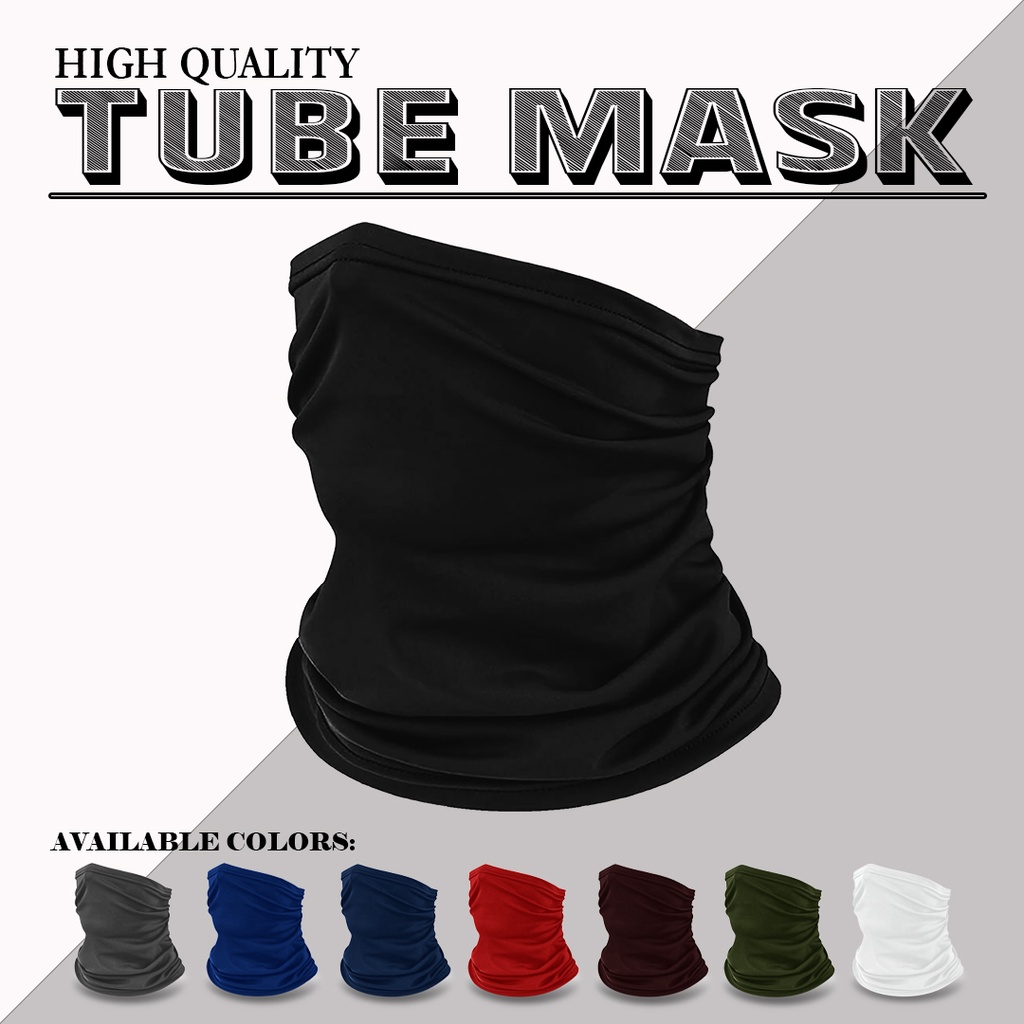 NECK WARMER MASK CTM PLAIN FOR MEN & WOMEN Neck Gaiter, Riding