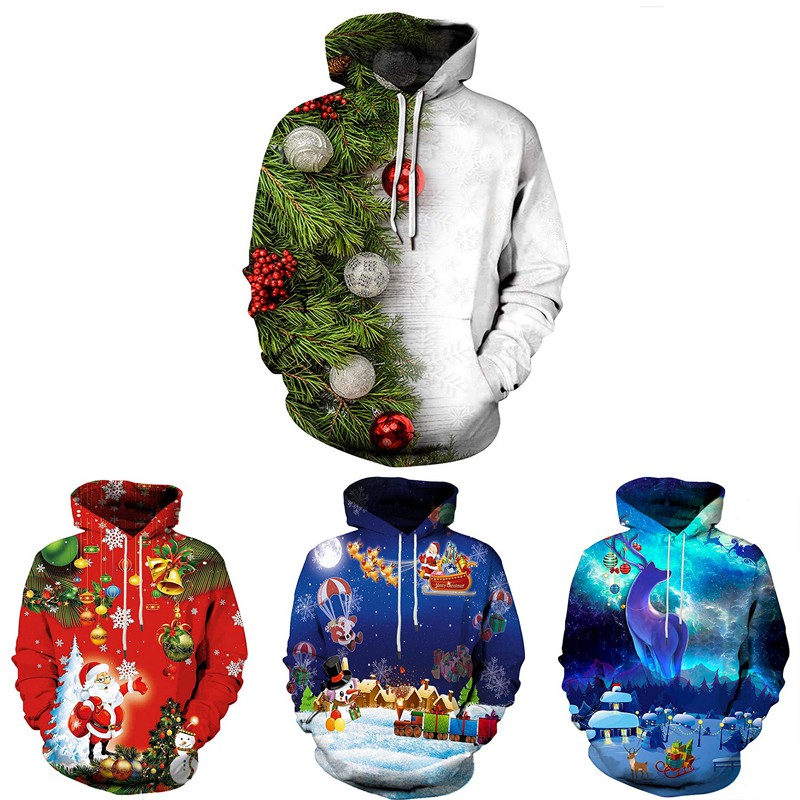 plus size christmas hoodie