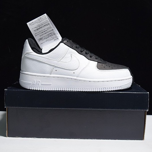 air force 1 low split black and white