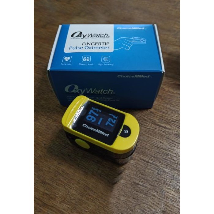 CHOICEMMED Adult Pulse Oximeter with Jelly Case Shopee Philippines