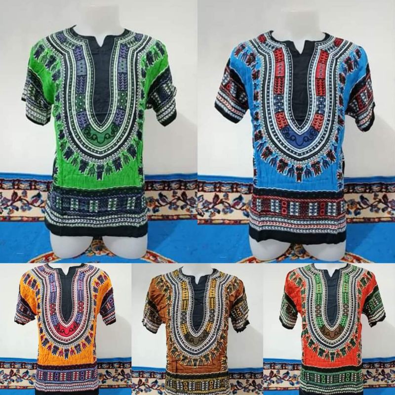 Dashiki/Bohemian/Batik/Polo Shirt | Shopee Philippines