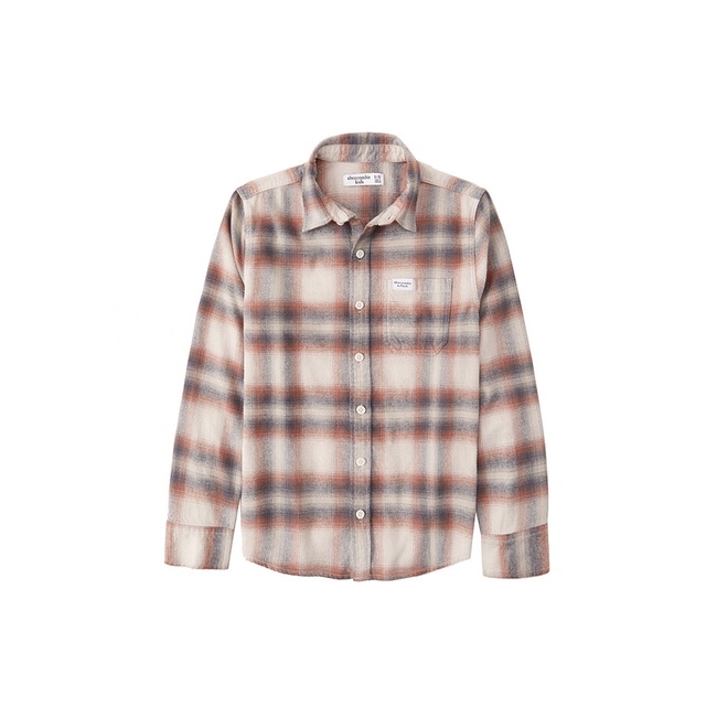 Abercrombie & Fitch Flannel Shirt | Shopee Philippines