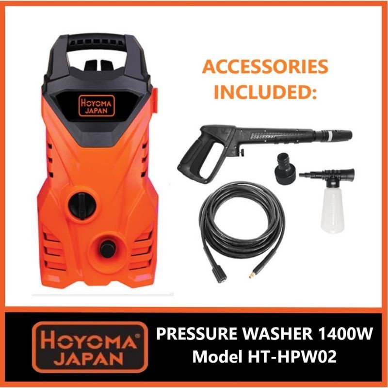 hoyoma Japan pressure washer HThpw02 Shopee Philippines