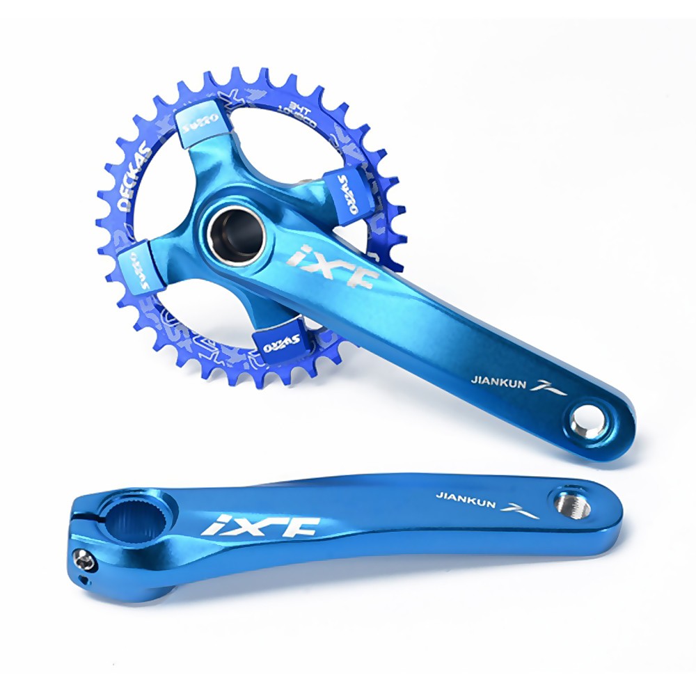 blue crankset