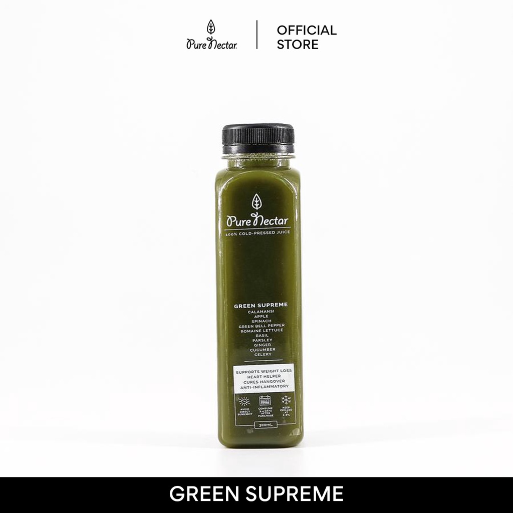 Green Supreme Premium ColdPressed Juice 300mL Fresh, Unpasteurized, No