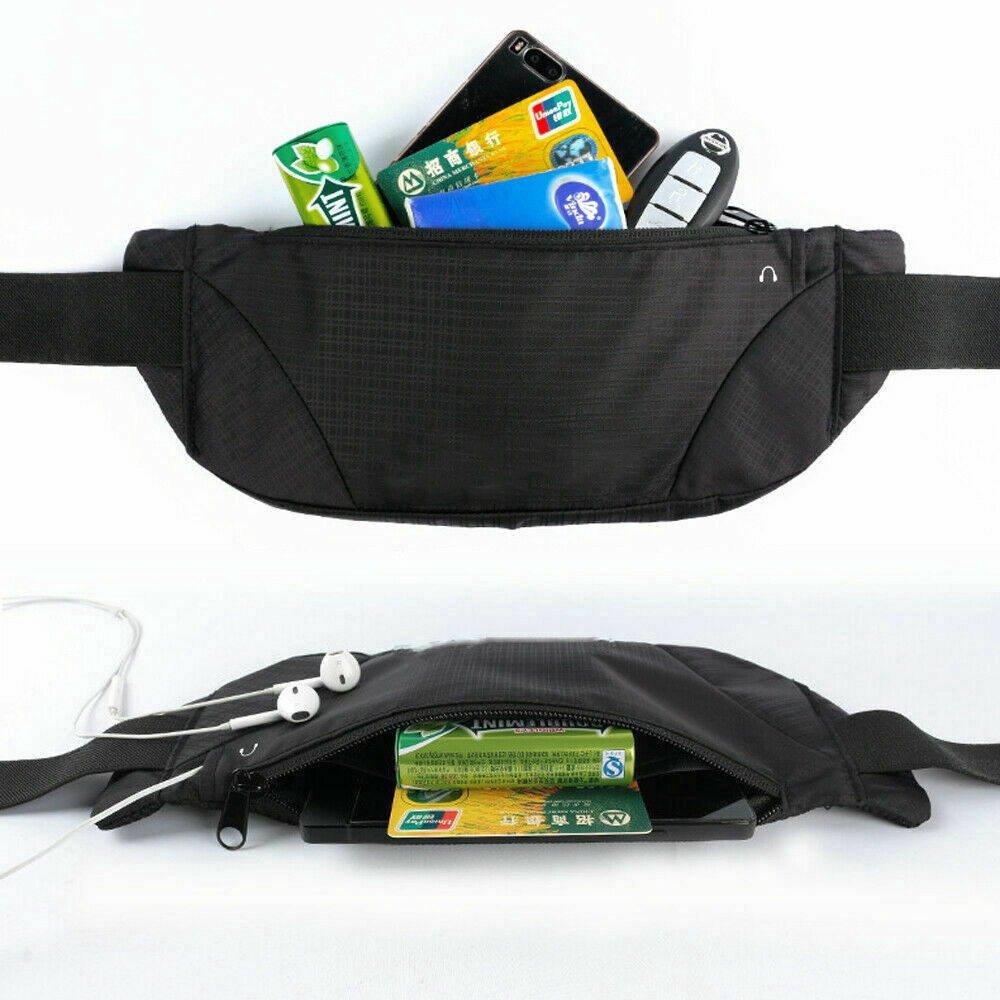 Waterproof Sports Waist Bum Bag Running Jogging Belt Pouch Fanny Pack For Mobile