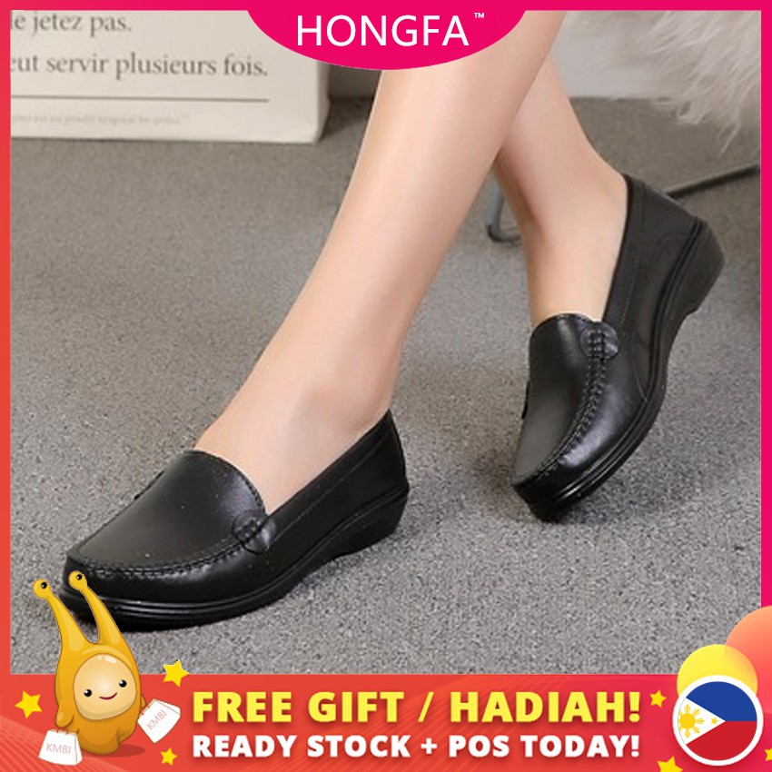 Shuta Black Shoes For Ladies Women Office Shoes For Women Cod Hf215 Shopee Philippines 8303