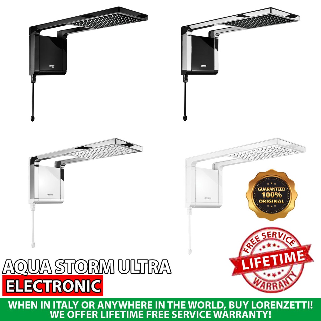 SALE 20 OFF!!! [Hot Shower] Lorenzetti Acqua Storm Shower Head Ultra