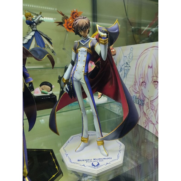 Pre Owned 1 8 Megahouse G E M Suzaku Kururugi Pilot Ver Code Geass Lelouch Of The Resurrection Shopee Philippines