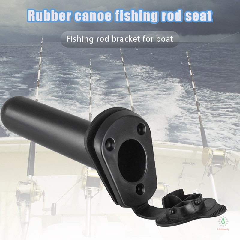 4PCS Flush Mount Fishing Boat Rod 30° Angle Holder Bracket for Kayak Canoe  Pole Rod Rests & Holders Fishing Equipment