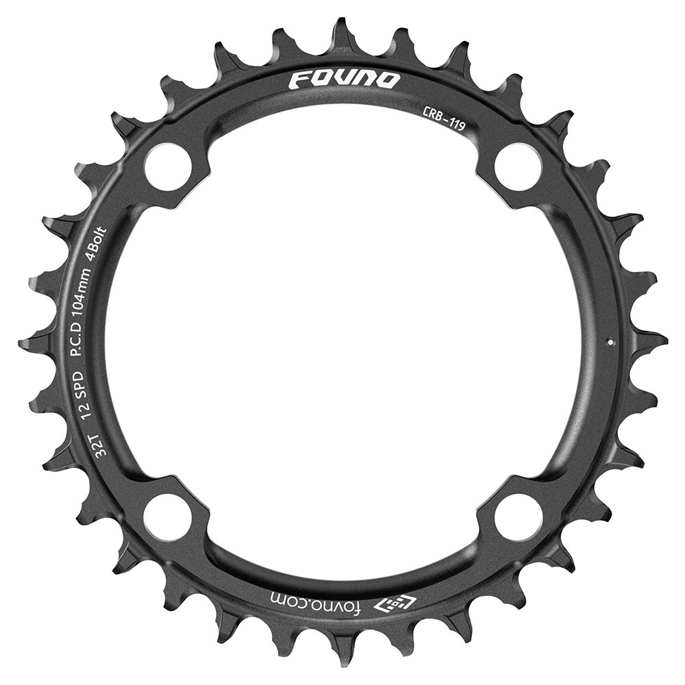 Anello catena rotondo MTB 104BCD mountain bike set manovelle