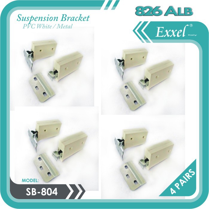 PVC Cabinet Suspension Bracket for Hanging Cabinet SB804  4pairs