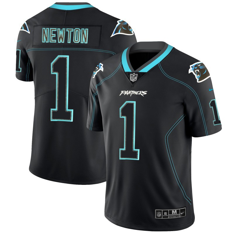 panthers all black jersey
