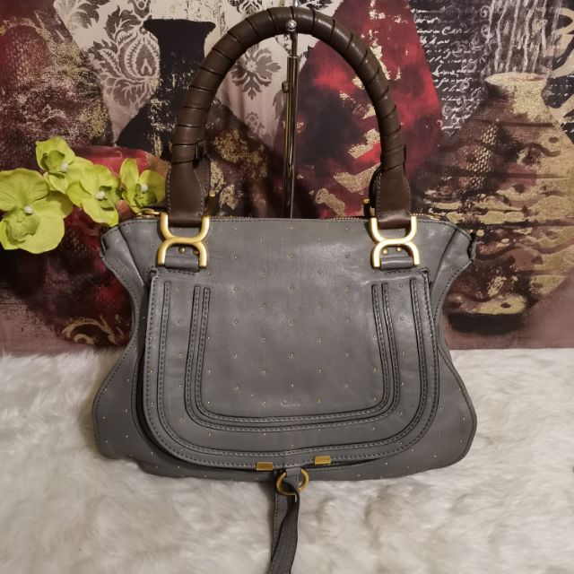 chloe marcie medium cashmere grey