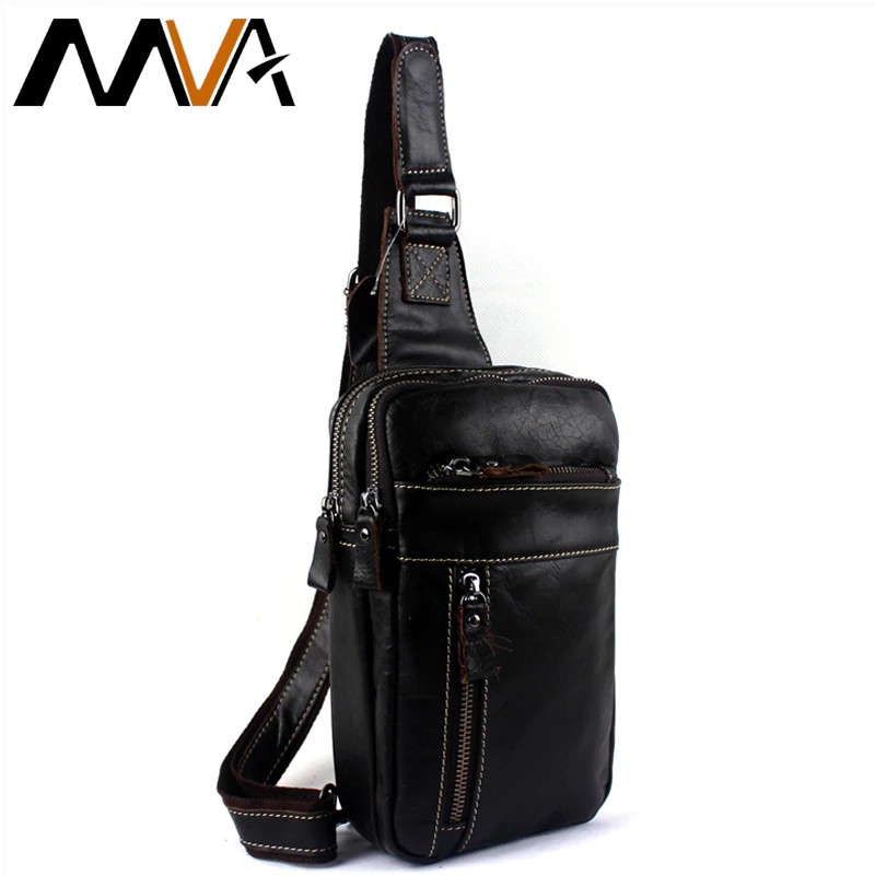 genuine leather man bag