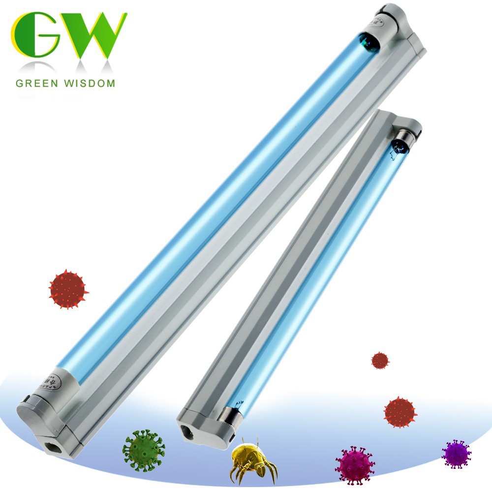 UV light sterilizer T8 T5 LED bulb UVC Ozone Germicidal Lampu 8W 15W