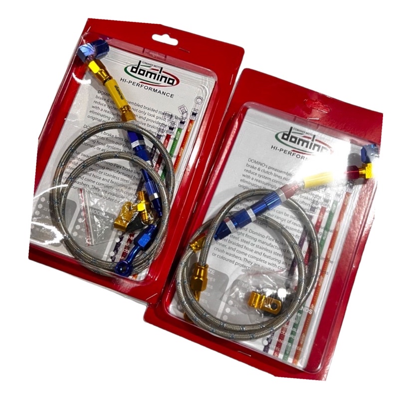 domino motorcycle Front brake hose thail look 100cm Shopee Philippines