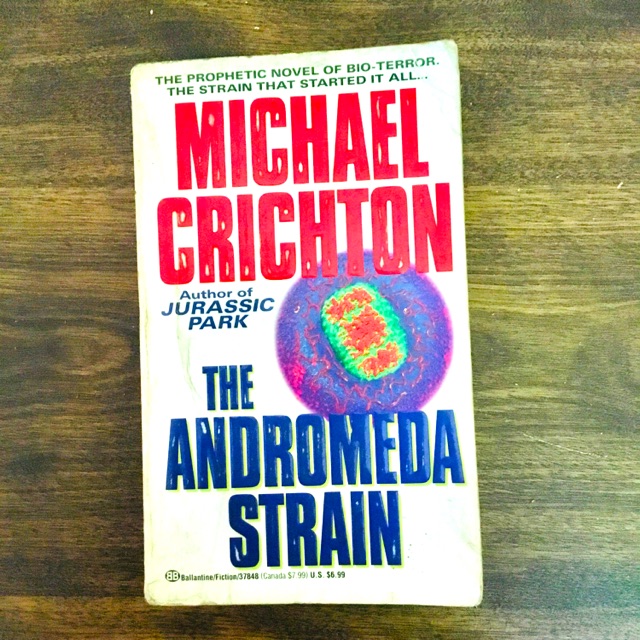 Michael Crichton The Andromeda Strain Shopee Philippines
