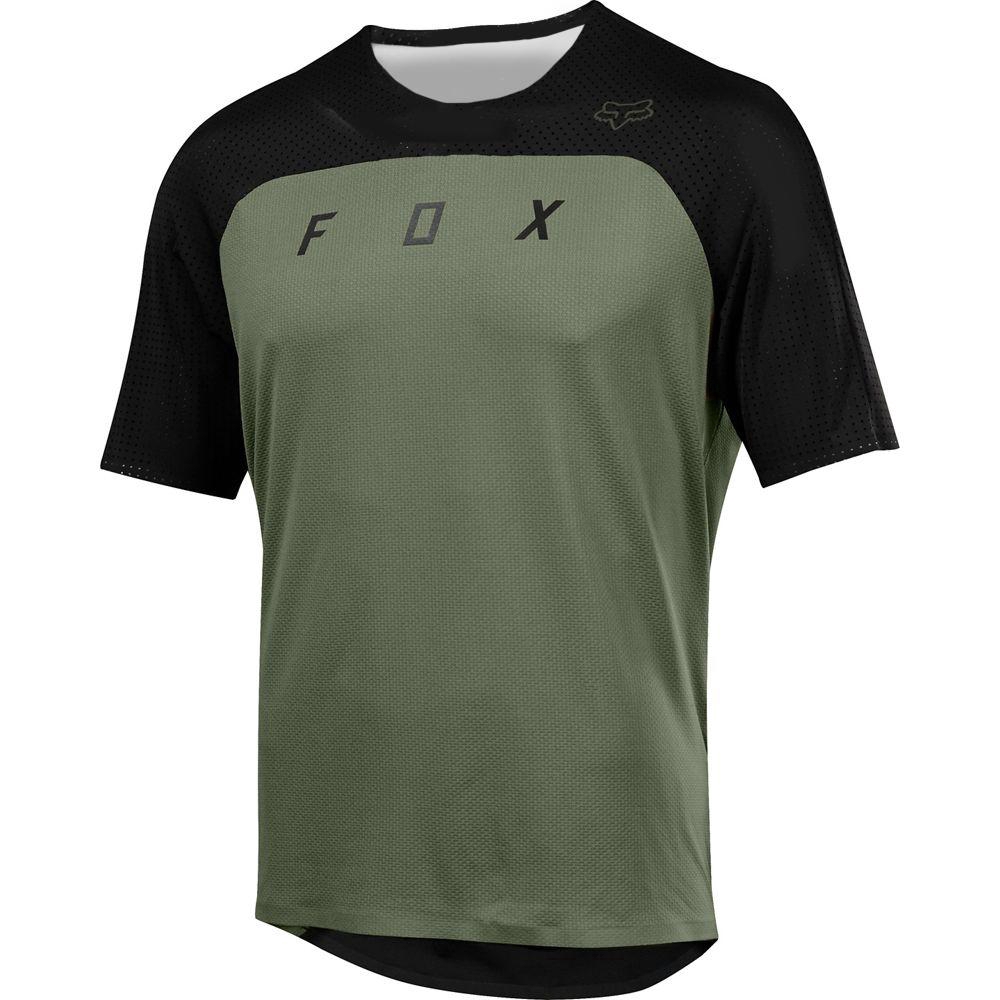 fox short sleeve mtb jersey