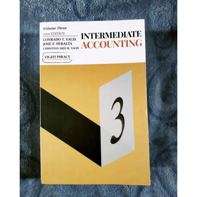 Intermediate Accounting 3 Valix 2021 edition Shopee Philippines