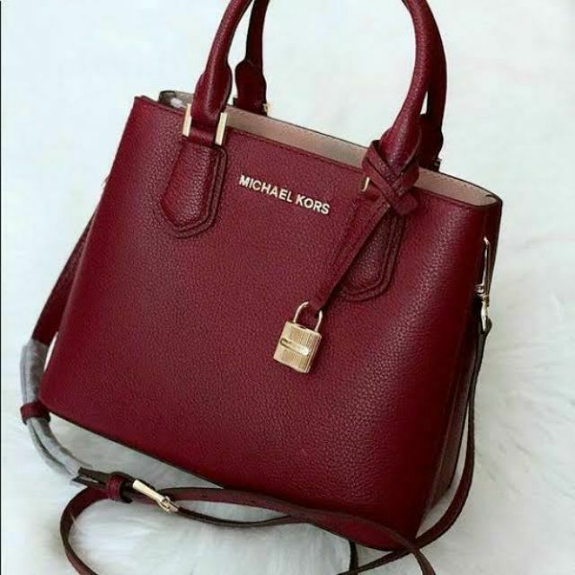 michael kors adele mulberry