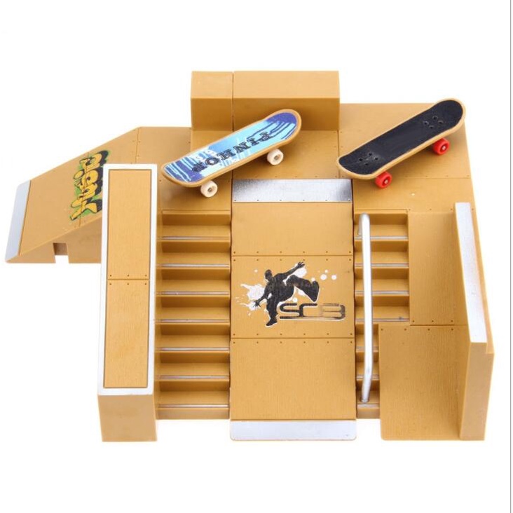 teck deck ramps Skate Park Kit Ramp Parts for Tech Deck Fingerboard
