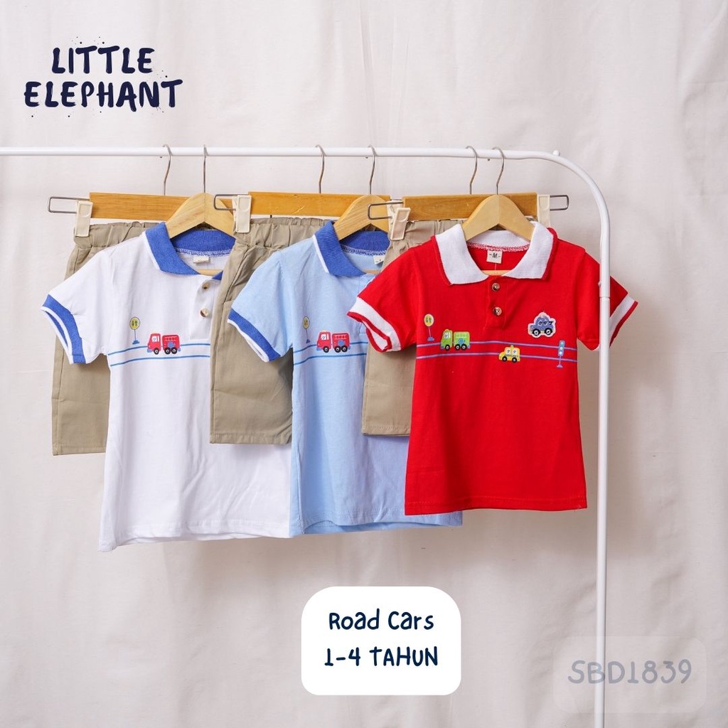 Road Cars - Shirt Set Todd Set - Baby Boy Collar Suits | Shopee Philippines