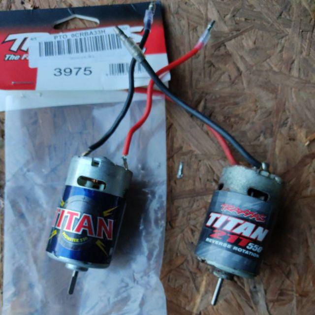 traxxas titan 21t 550 motor