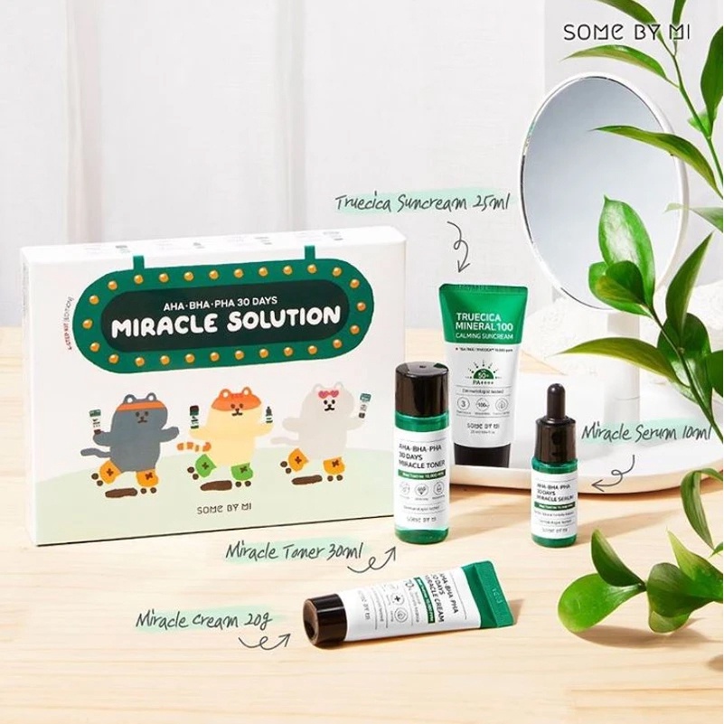 AHA BHA PHA 30 Days Miracle Solution 4-Step Kit | Shopee Philippines