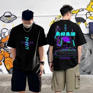 Unisex Cool Print High Quality Cotton T-shirt Loose Fashion Shirt Trend Street #4
