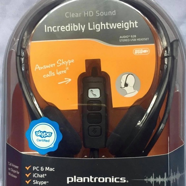 plantronics usb noise cancelling headset