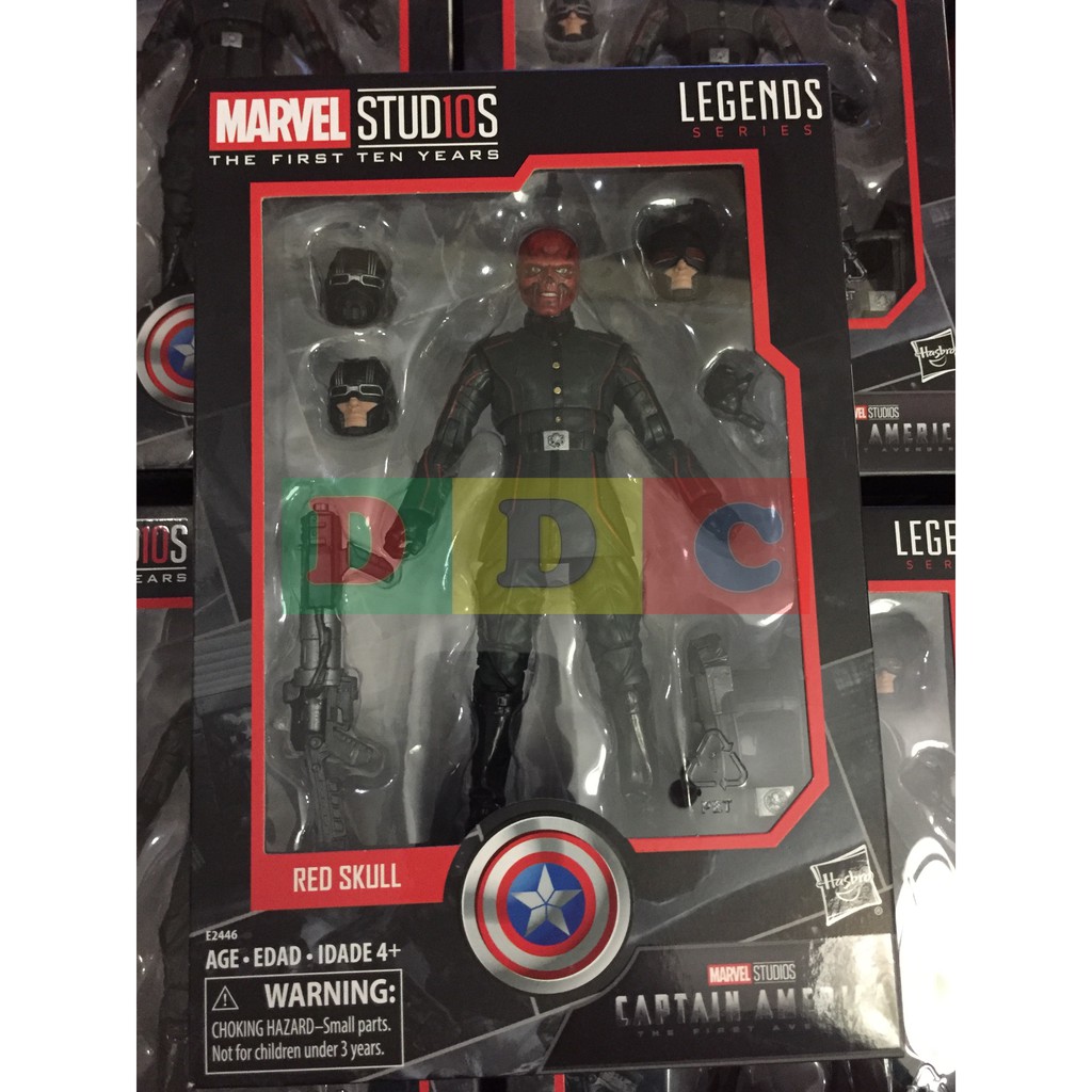 marvel legends red skull 10th anniversary