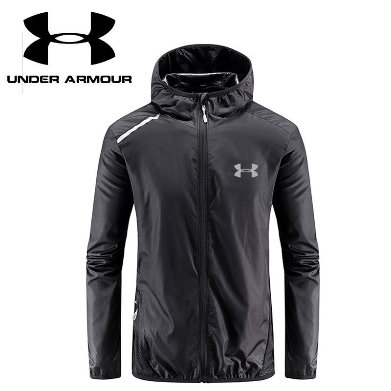 Under Armour Men's Outdoor Sports Jacket Loose Comfortable Quick-drying Hoodie Protection | Shopee
