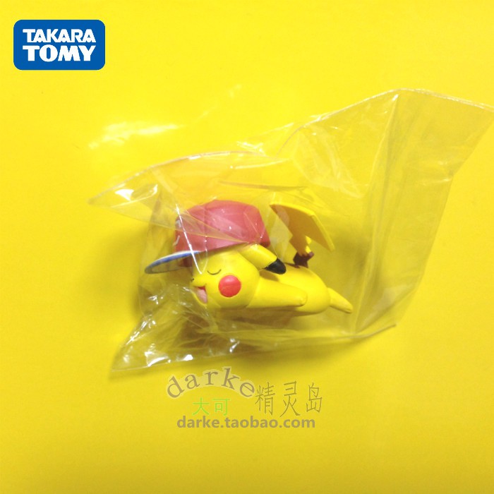 Genuine Tomy Pokemon Hand Model Pokemon Mc Pikachu With Cap Shopee Philippines - mc pikachu roblox