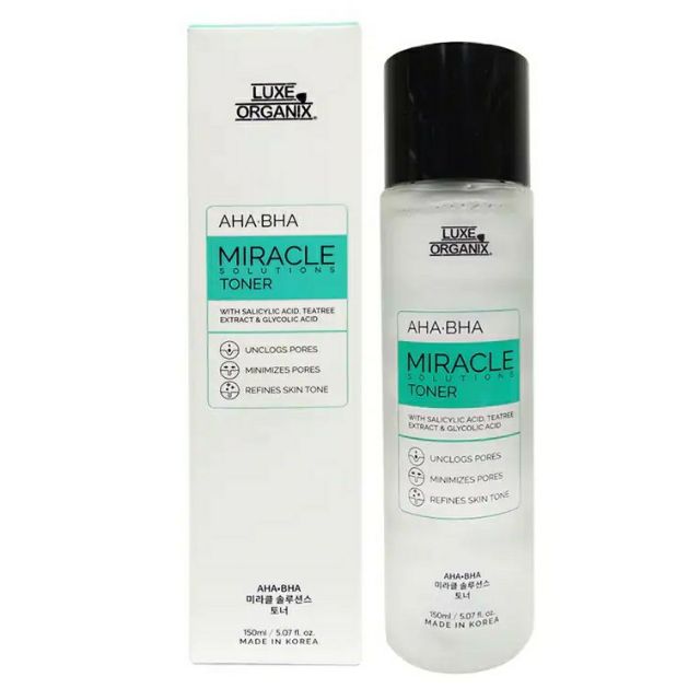 aha bha toner with niacinamide