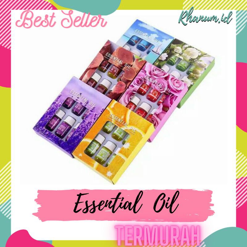 Essential Oils Aromatherapy Diffusers 3ml 6 Pcs Shopee Philippines