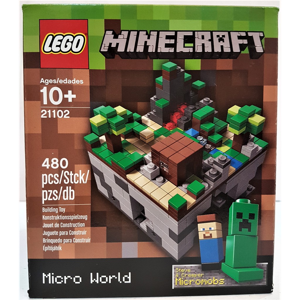 lego minecraft micro world all sets