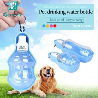Portable Dog Travel Water Bottle Outdoor Feed Drinking Water Bottle Pet Cat Water Bottle