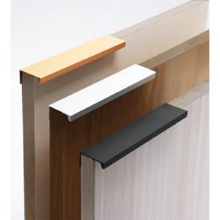 Black Hidden Cabinet Handles Zinc Alloy Kitchen Cupboard Pulls Drawer Shopee Philippines