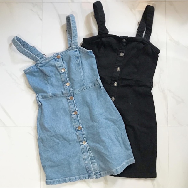 bershka denim dress