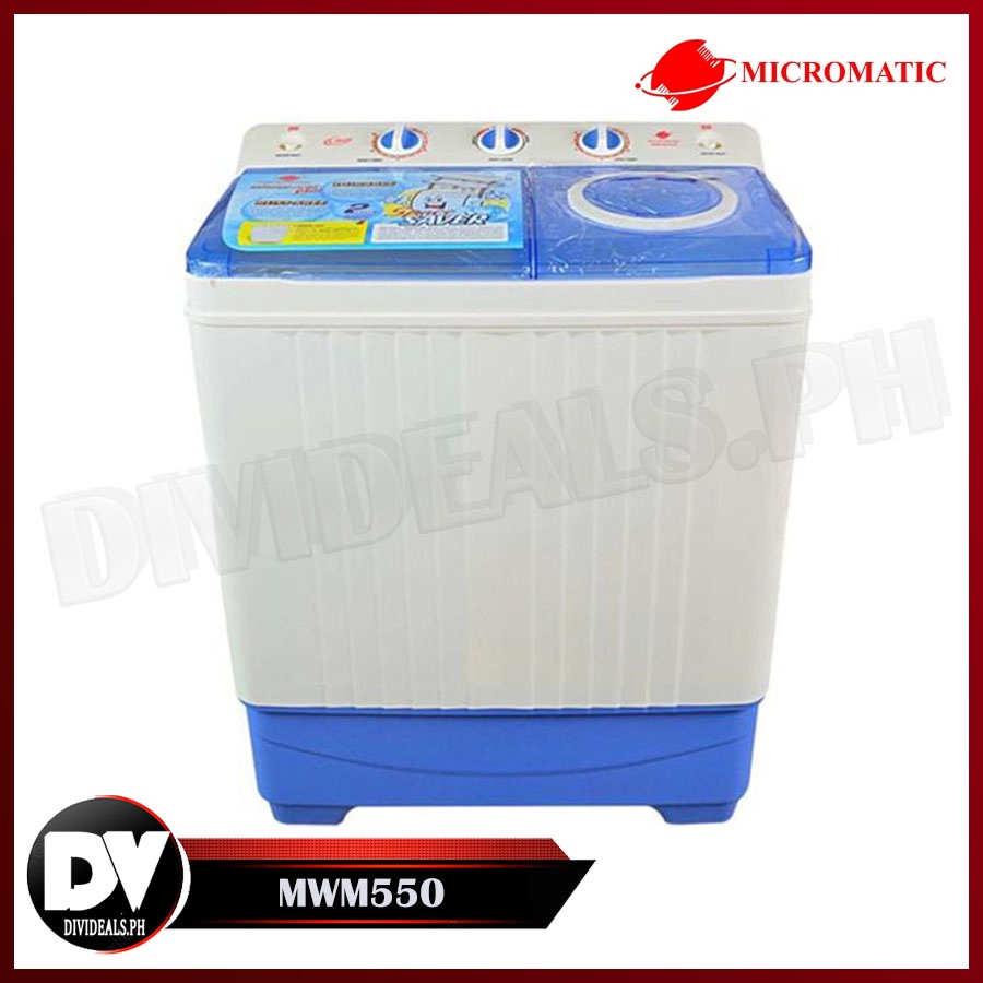Micromatic MWM550 5.5Kg Washing Machine Shopee Philippines