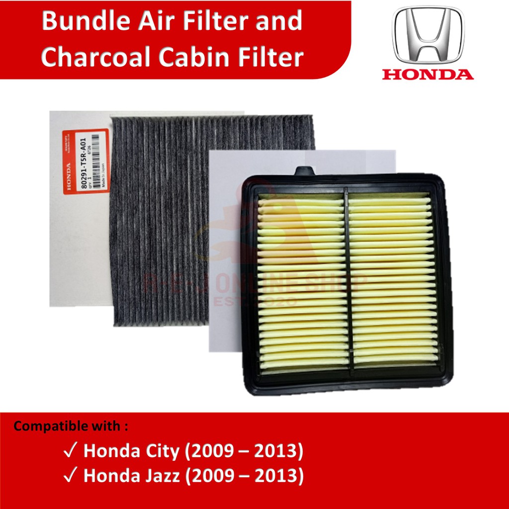 Bundle Air Filter u0026 Charcoal Cabin Filter Honda City (2009 - 2013 