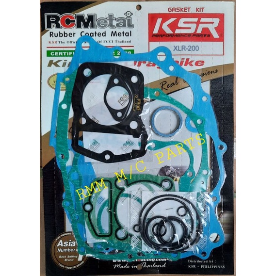 OVERHAULING GASKET XLR200 / XR200 Shopee Philippines