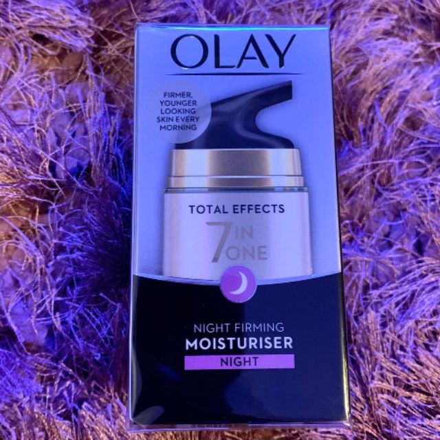 olay 7 in one night firming moisturiser