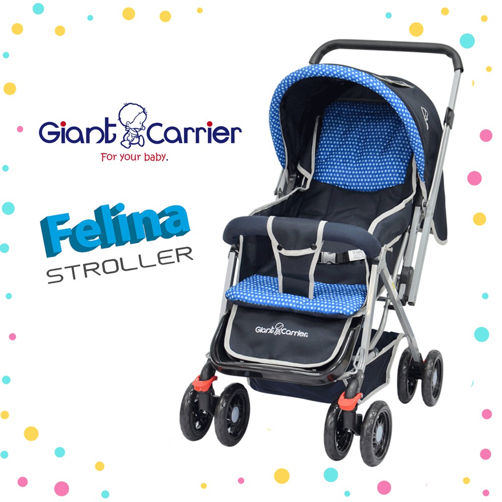 how to fold giant carrier stroller