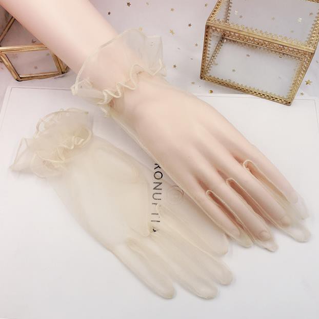 organza gloves