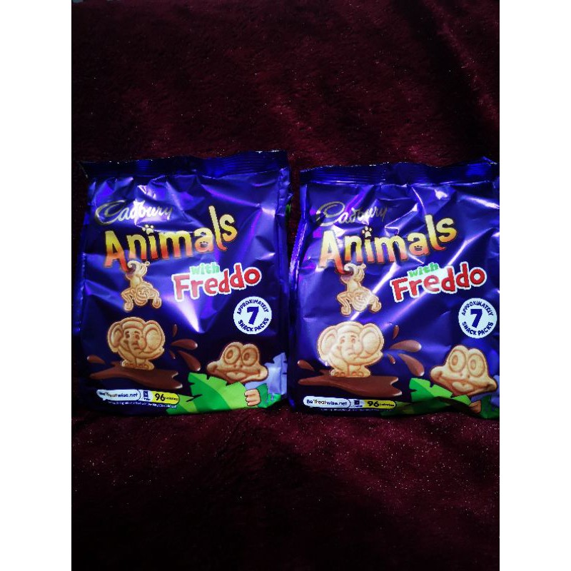 Cadbury Animals With Freddo Chocolate Biscuit 139.3g Shopee Philippines