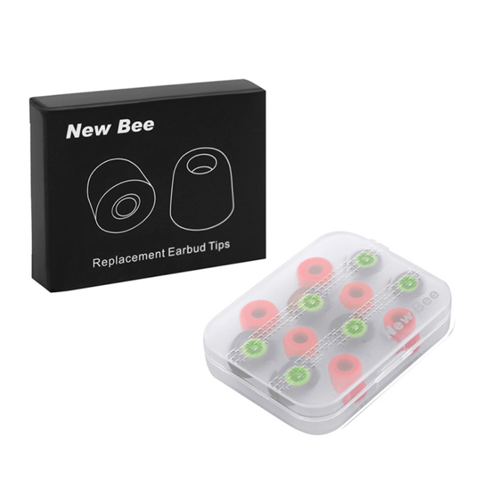 New Bee Memory Foam Silicone Earbud Premium Ear Tips Earpad Earphone