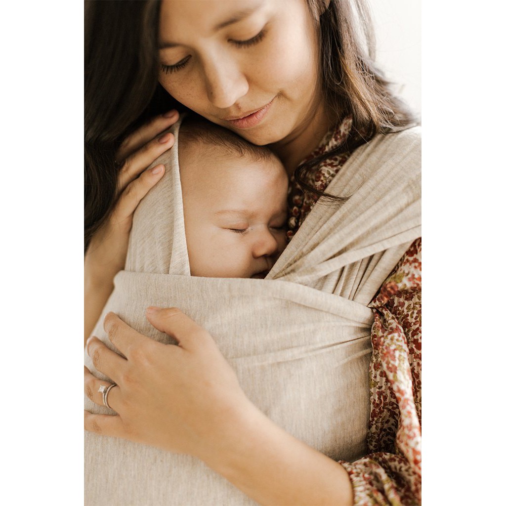solly baby wrap newborn carry video